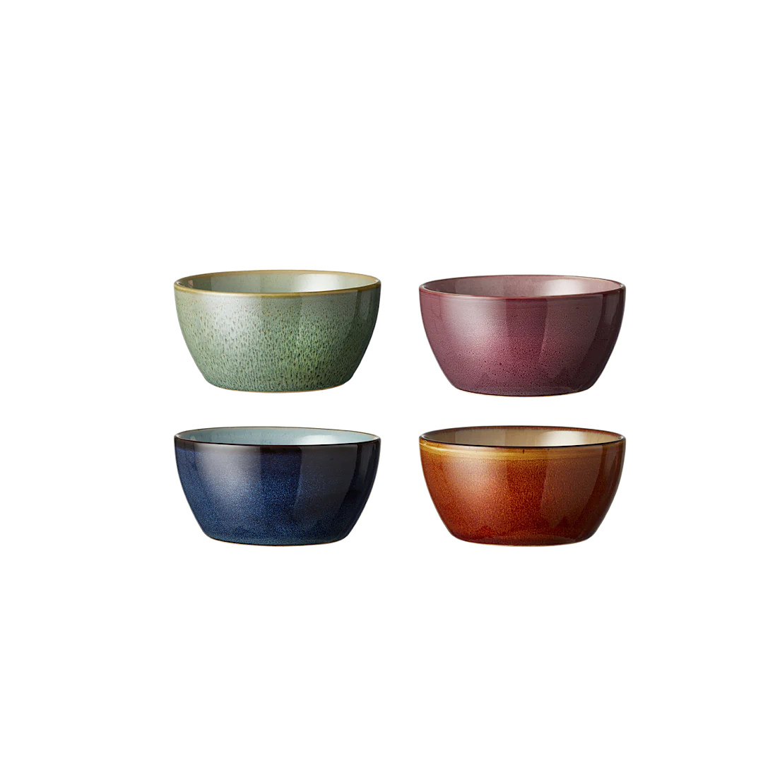 Bitz Living Stoneware Bowl 12 cm 4 Pcs